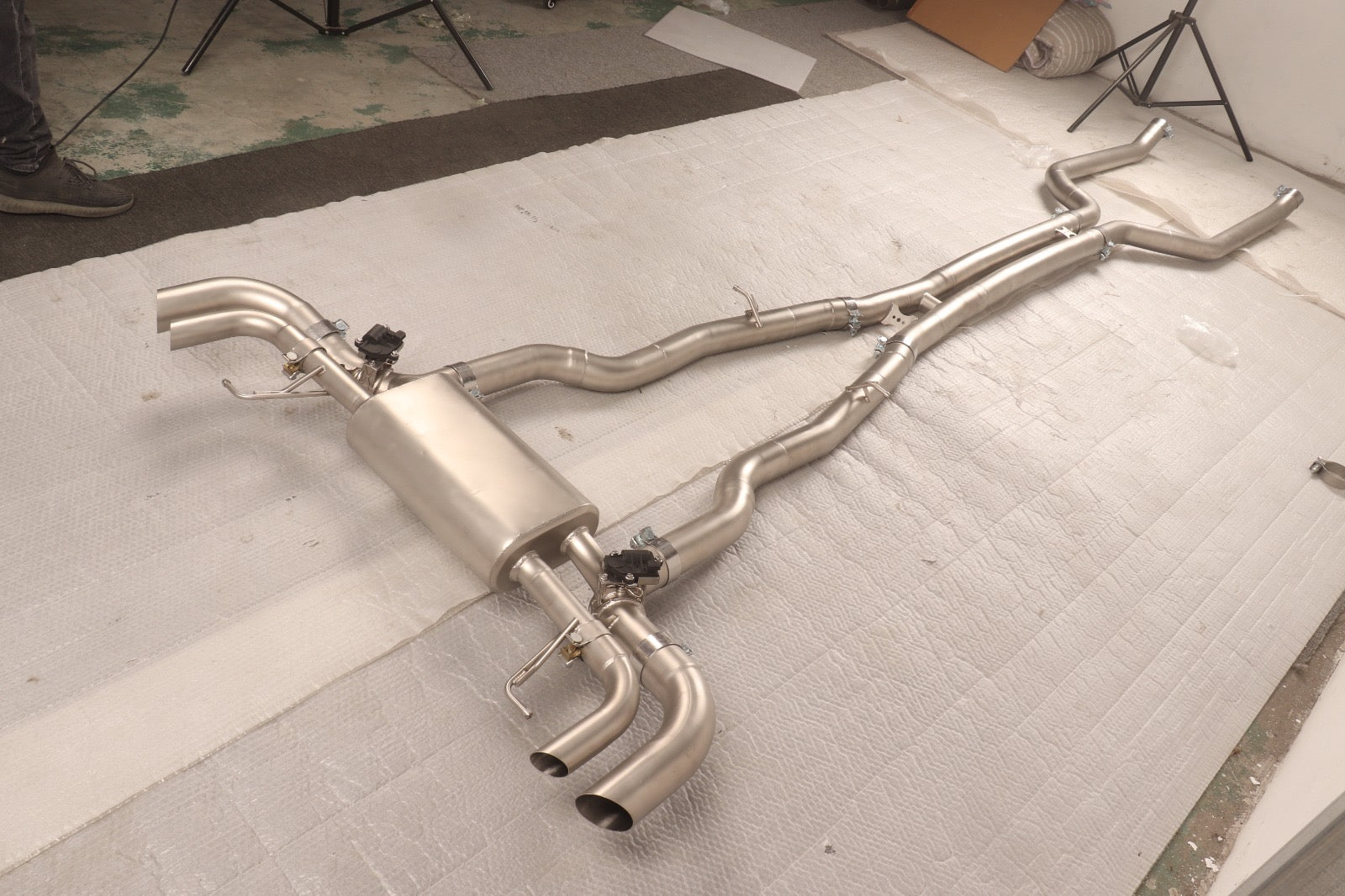 BMW G30 M550i Stainless Steel Valved Catback Exhaust