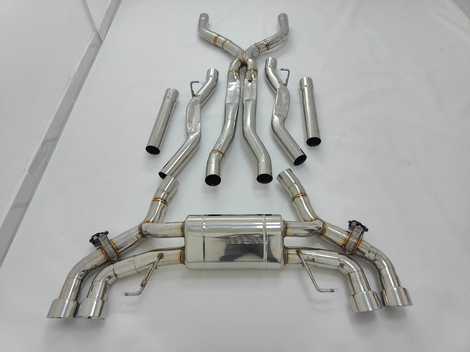 BMW M8 F92/F93 Stainless Steel Valved Catback Exhaust